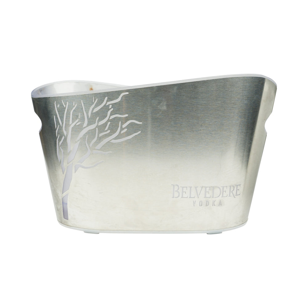 Belvedere Vodka Kühler Magnum gebraucht Eiswürfel Flaschen Behälter Box Bar