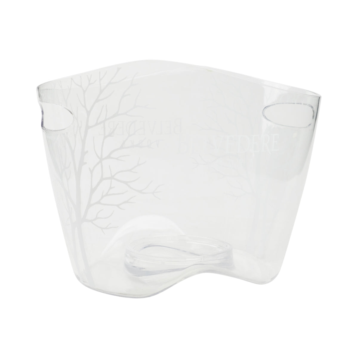 Belvedere Vodka Kühler Single Eisbox Flaschen Behälter Eiswürfel Cooler Bar