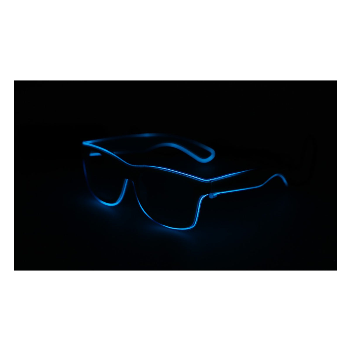 Belvedere Vodka LED Brille Sonnenbrille Partybrille Mallbrille blauer Rahmen – Ansicht 7