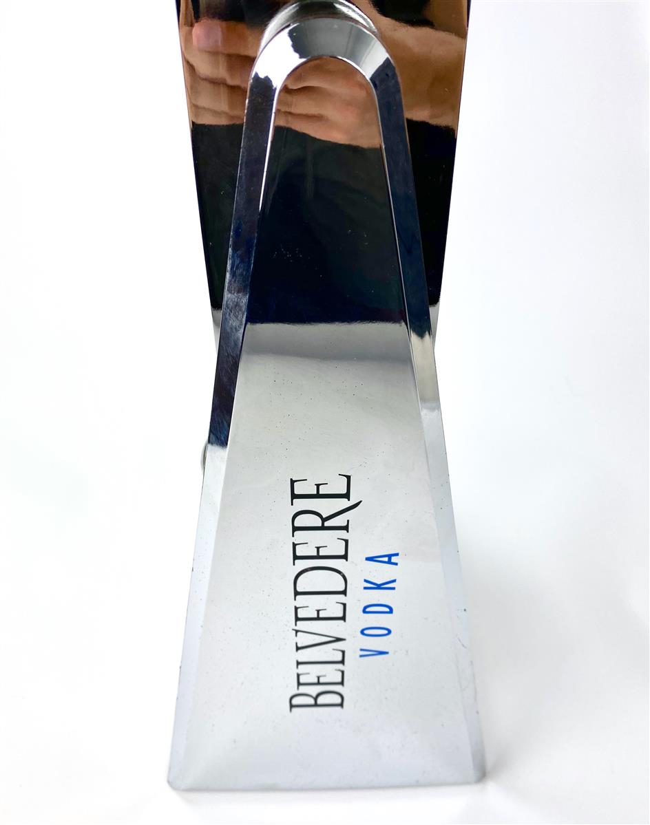 Belvedere Vodka LED Schaukel Schwenker Flaschenhalter 3l Belvedere neue Version – Ansicht 6