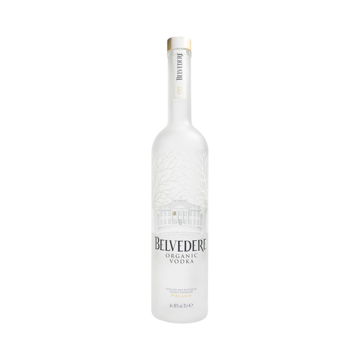 Belvedere Vodka Showflasche LEER 0,7l Organic Edition Gebraucht Deko Dummy