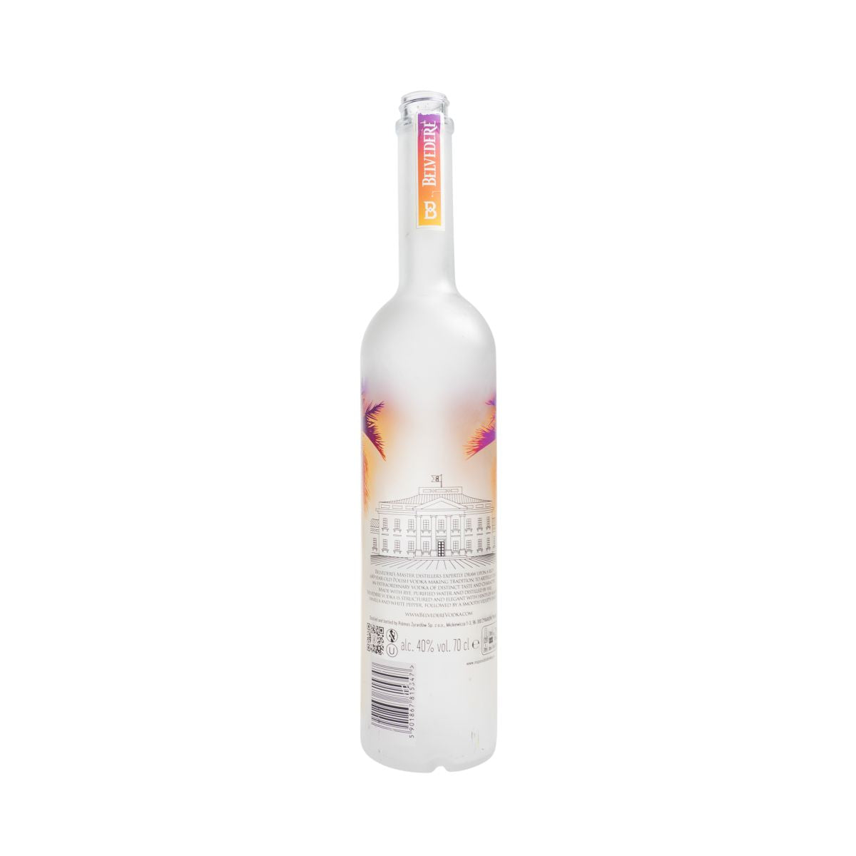 Belvedere Vodka Showflasche LEER 0,7l Summer Edition Gerbaucht Deko Dummy – Ansicht 3