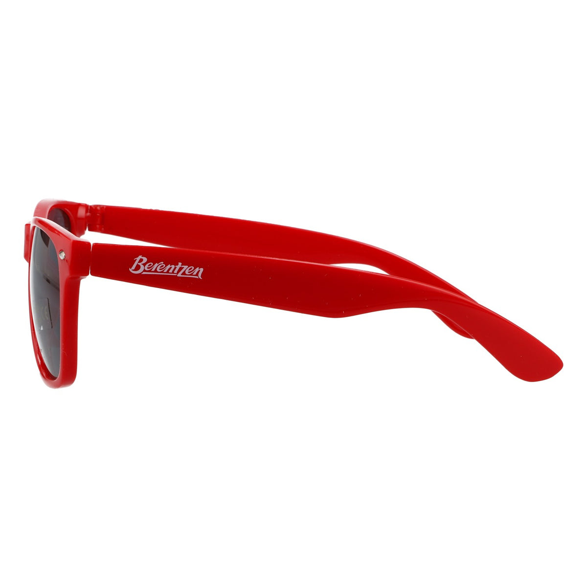 Berentzen Sonnenbrille Rot UV-Schutz 400 Wayfarer Party Festival – Ansicht 3