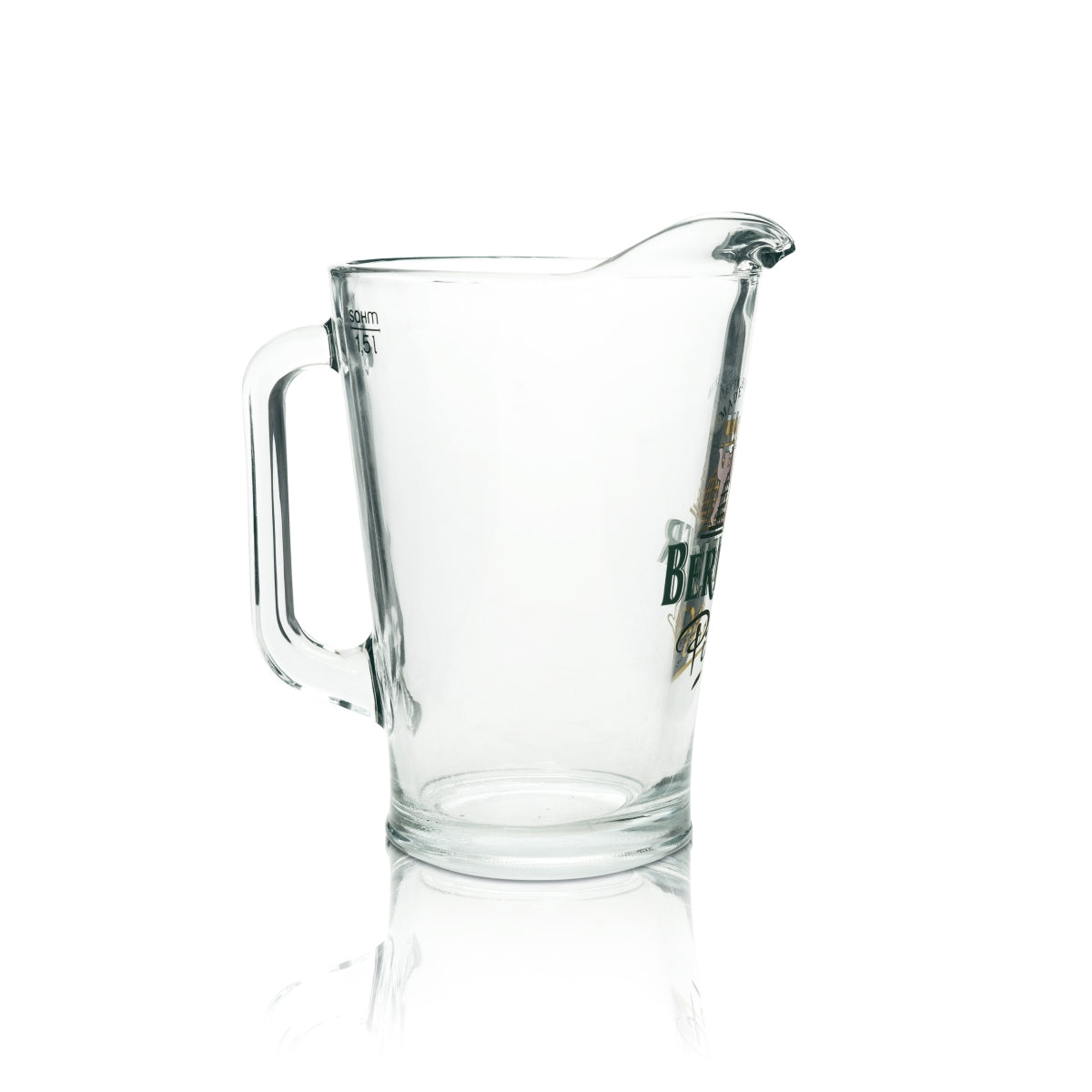 Berliner Pilsener Bier Pitcher Karaffe 1,5l Außgieser Sahm Krug Kanne Brauerei – Ansicht 2