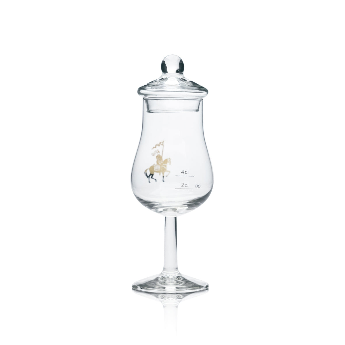 Bernard Massard Glas 4cl Nosing Tastin Wein Grappa Gläser Glasdeckel Luxembourg – Ansicht 2