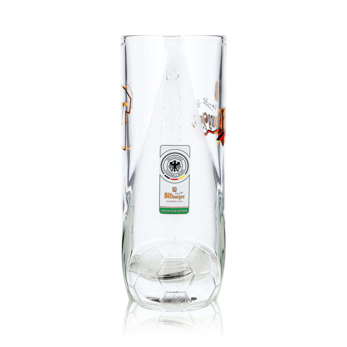 Bitburger Bier Glas 0,4l Krug DFB-Premium Alkoholfrei Trikotnummer 17 – Ansicht 4