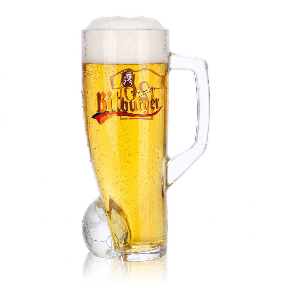 Bitburger Bier Glas 0,4l Krug DFB-Premium Alkoholfrei Trikotnummer 20