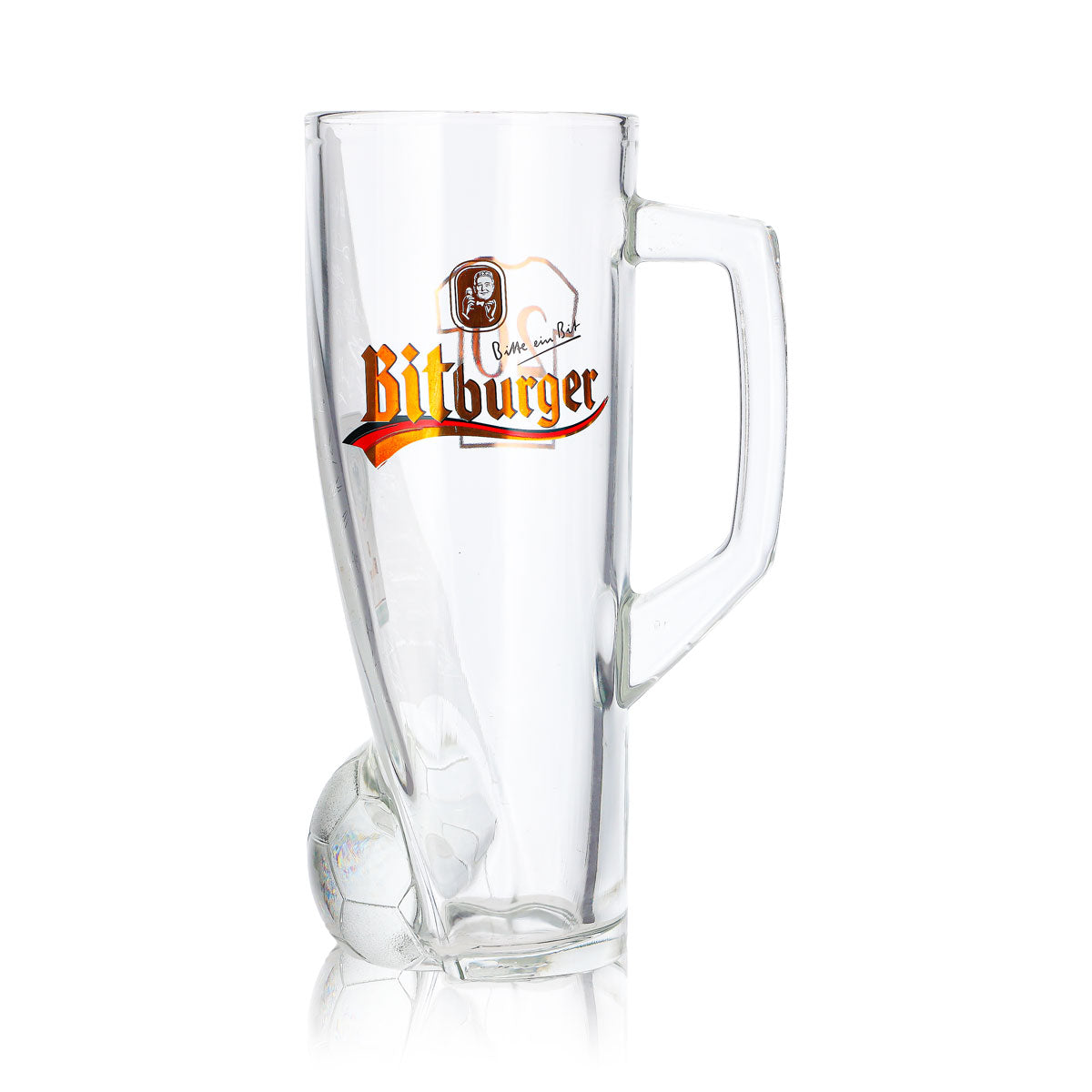 Bitburger Bier Glas 0,4l Krug DFB-Premium Alkoholfrei Trikotnummer 20 – Ansicht 2