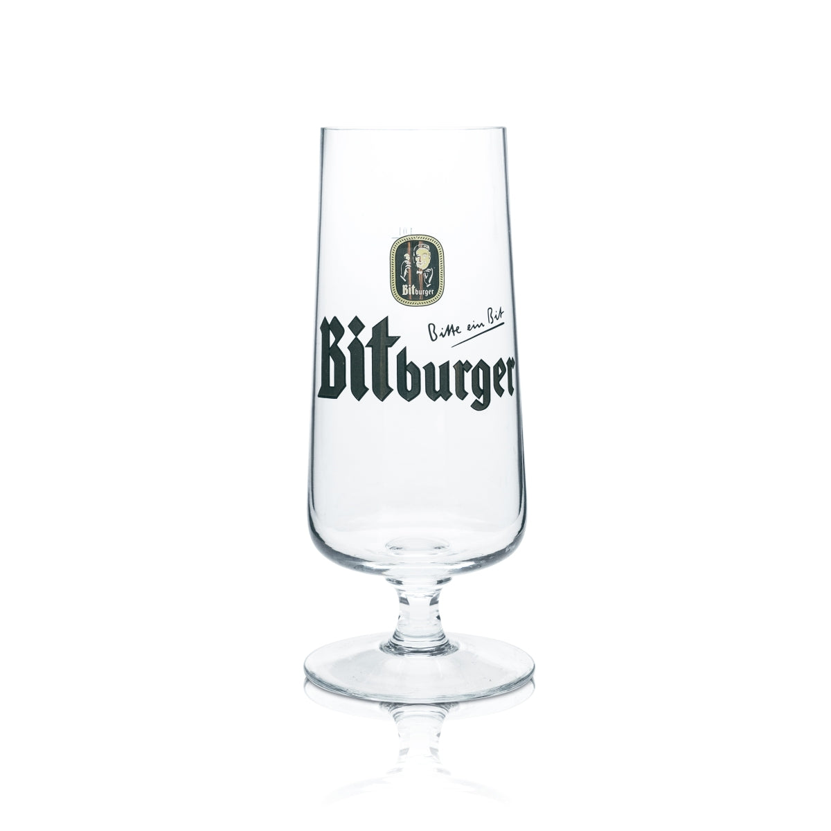 Bitburger Bier Glas 1l XL Pokal Tulpe Gläser Brauerei Gastro Pils Kneipe Radler