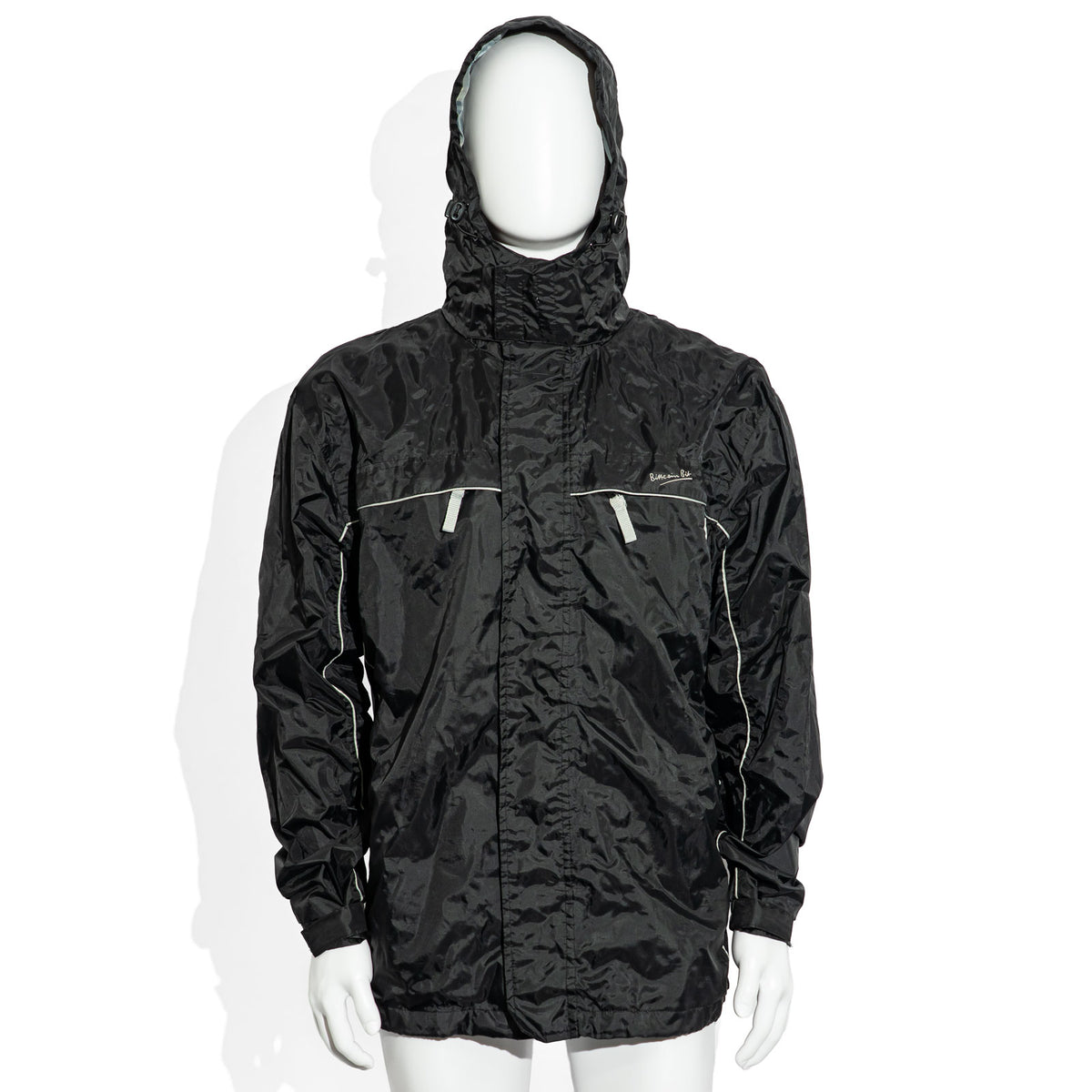 Bitburger Bier Glas Gr,XL Polyester Regenjacke mit Kaputze Jacke Gr.XL schwarz – Ansicht 4