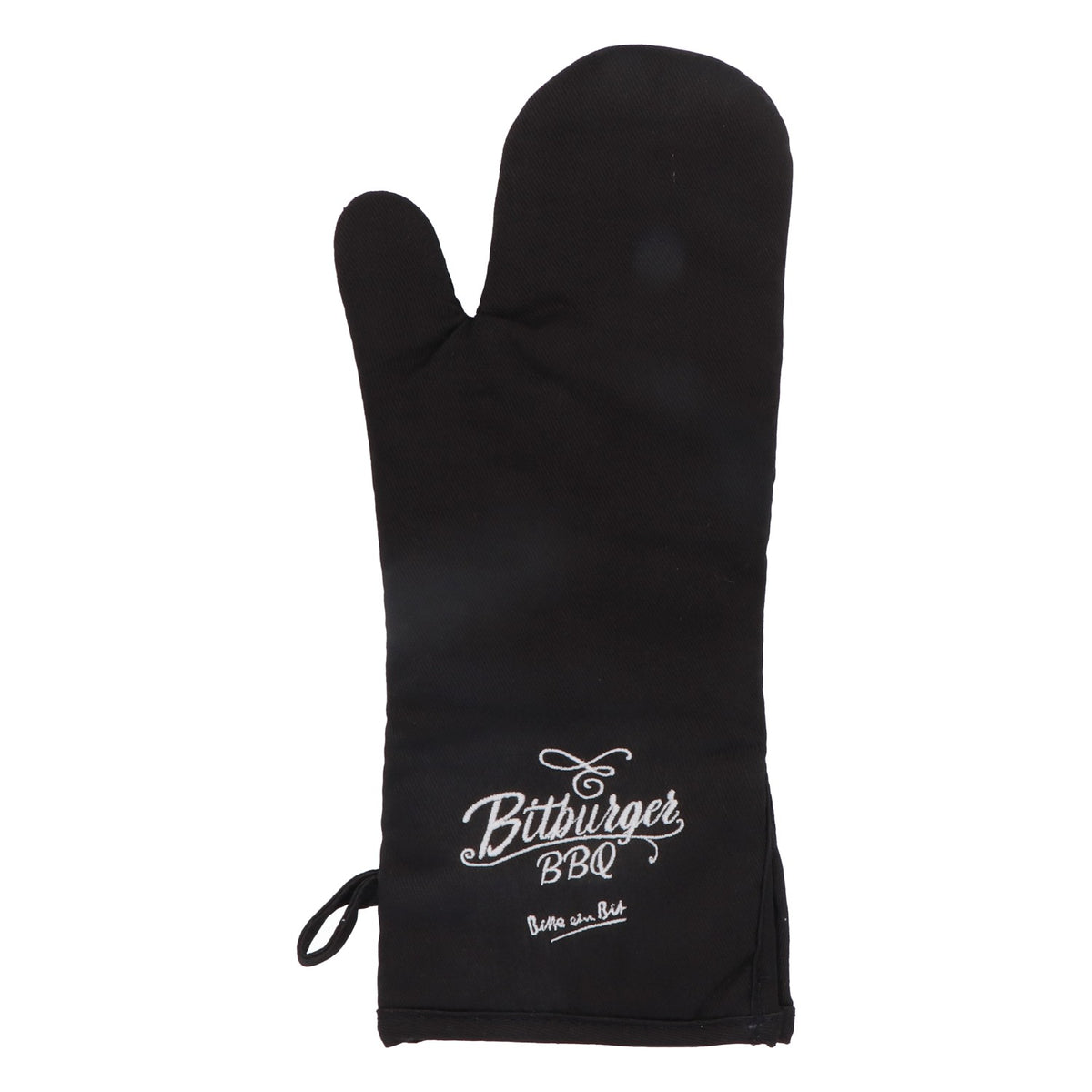 Bitburger Bier Grillhandschuh BBQ Grillzubehör Schwarz "BBQ" – Ansicht 2