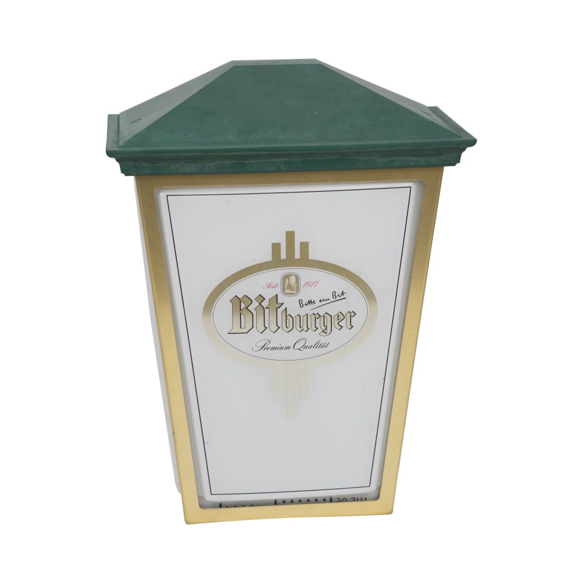 Bitburger Bier Laterne Wand Lampe Leuchte Gastro Biergarten Brauerei Licht Bar – Ansicht 2