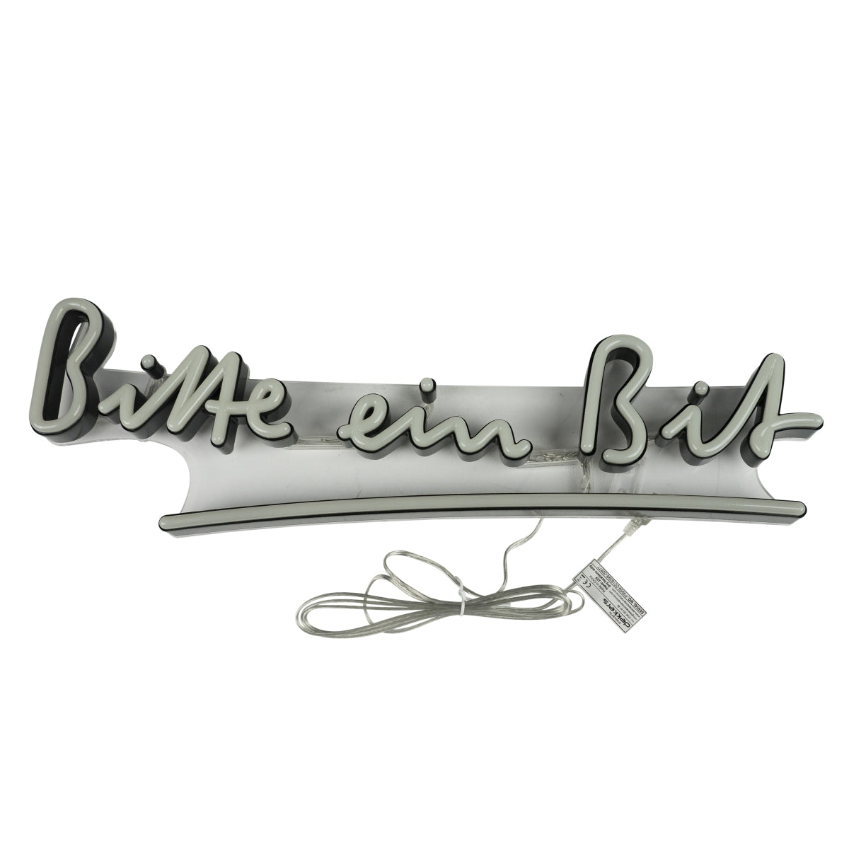 Bitburger Leuchtreklame LED Neon Sign 55x23,7x10cm Wand Decken Montage Deko Bar