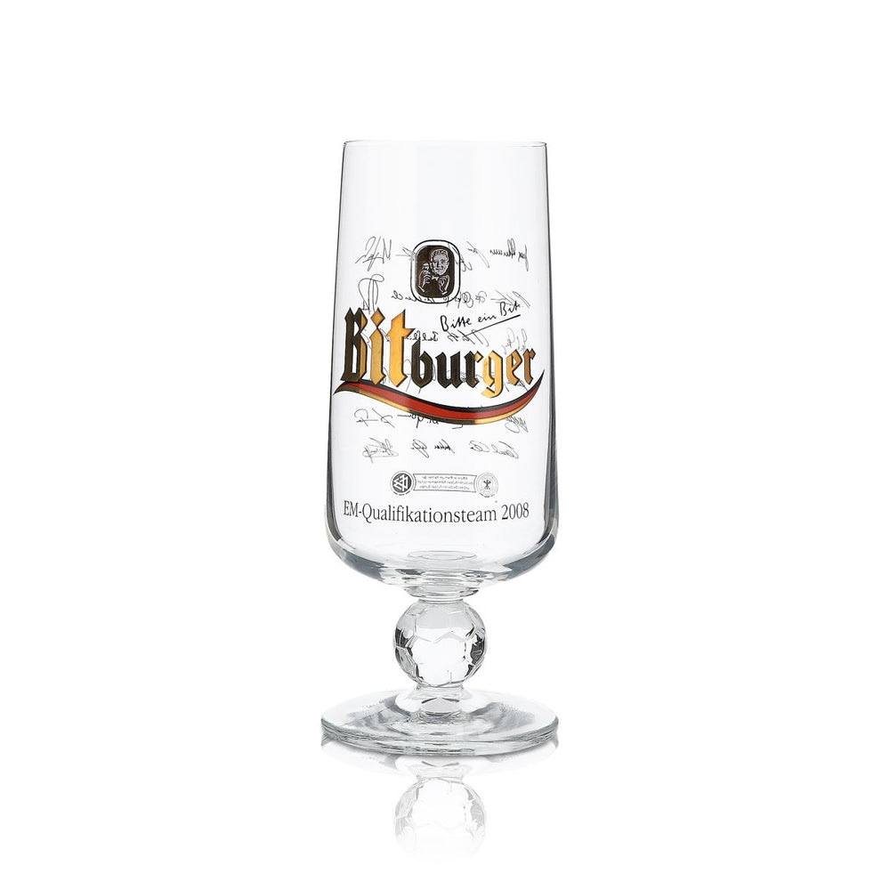 Bitburger Sonderedition Sammlerglas 0,3l Jahresedition EM 2008 Deutschland