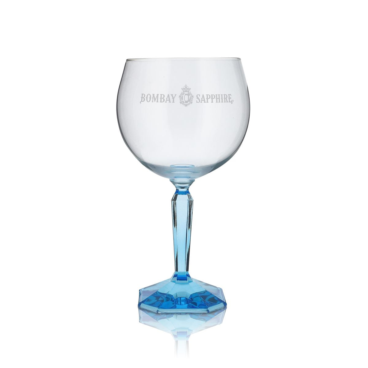 6er Set Bombay Sapphire 0,68 l Ballongläser – Copa mit blauem Stiel für Gin Tonic – Ansicht 4