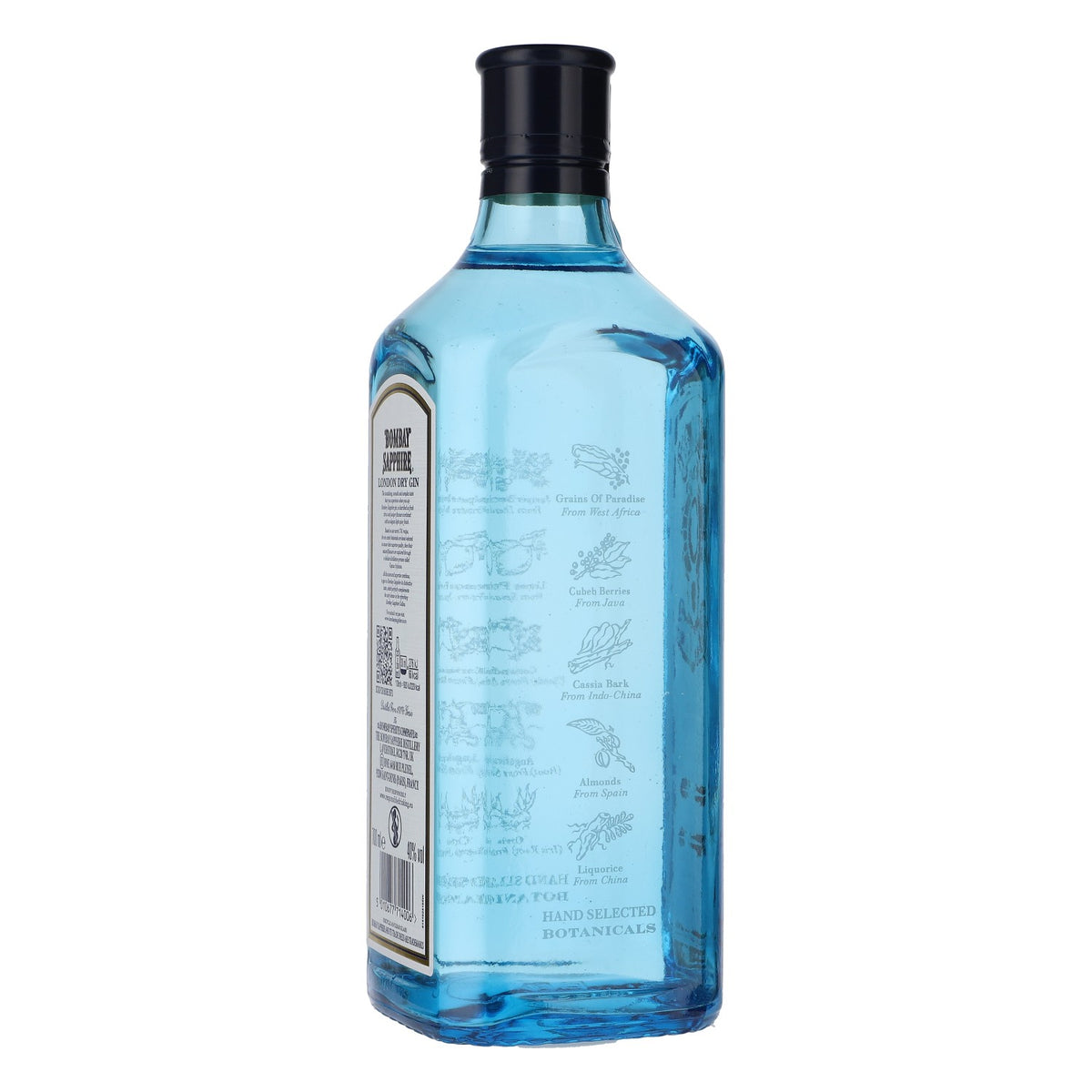 Bombay Sapphire Gin Flasche 0,7l 40% vol. – Ansicht 3