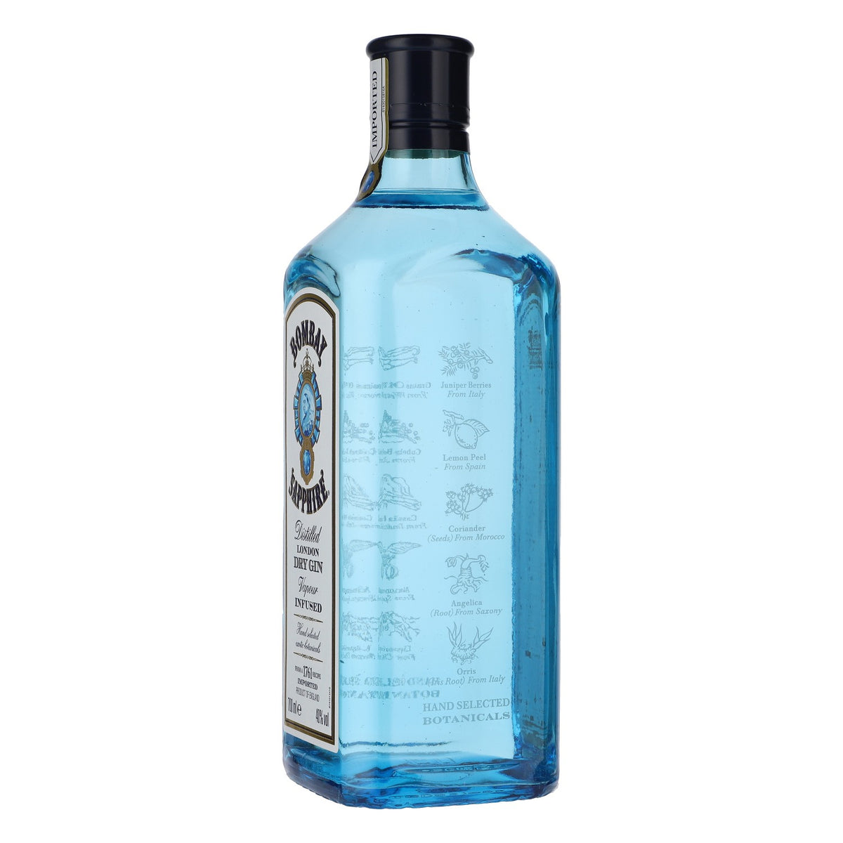 Bombay Sapphire Gin Flasche 0,7l 40% vol. – Ansicht 5