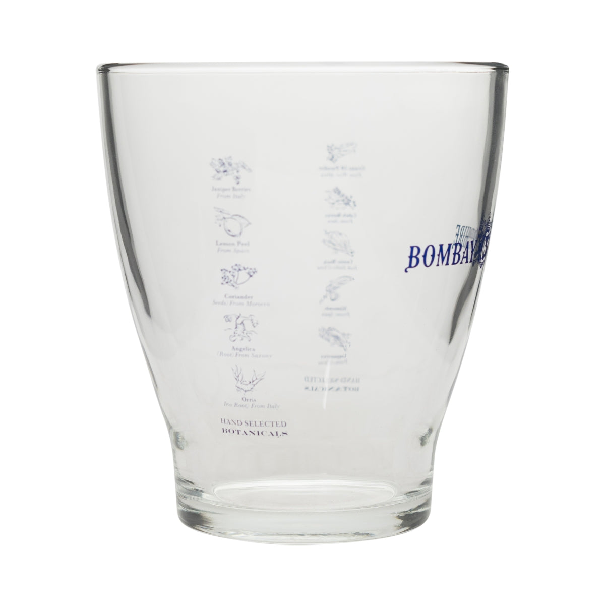 Bombay Sapphire Gin Windlicht Halter Teelicht Vase Obst Schale Bar Kühler Glas – Ansicht 2