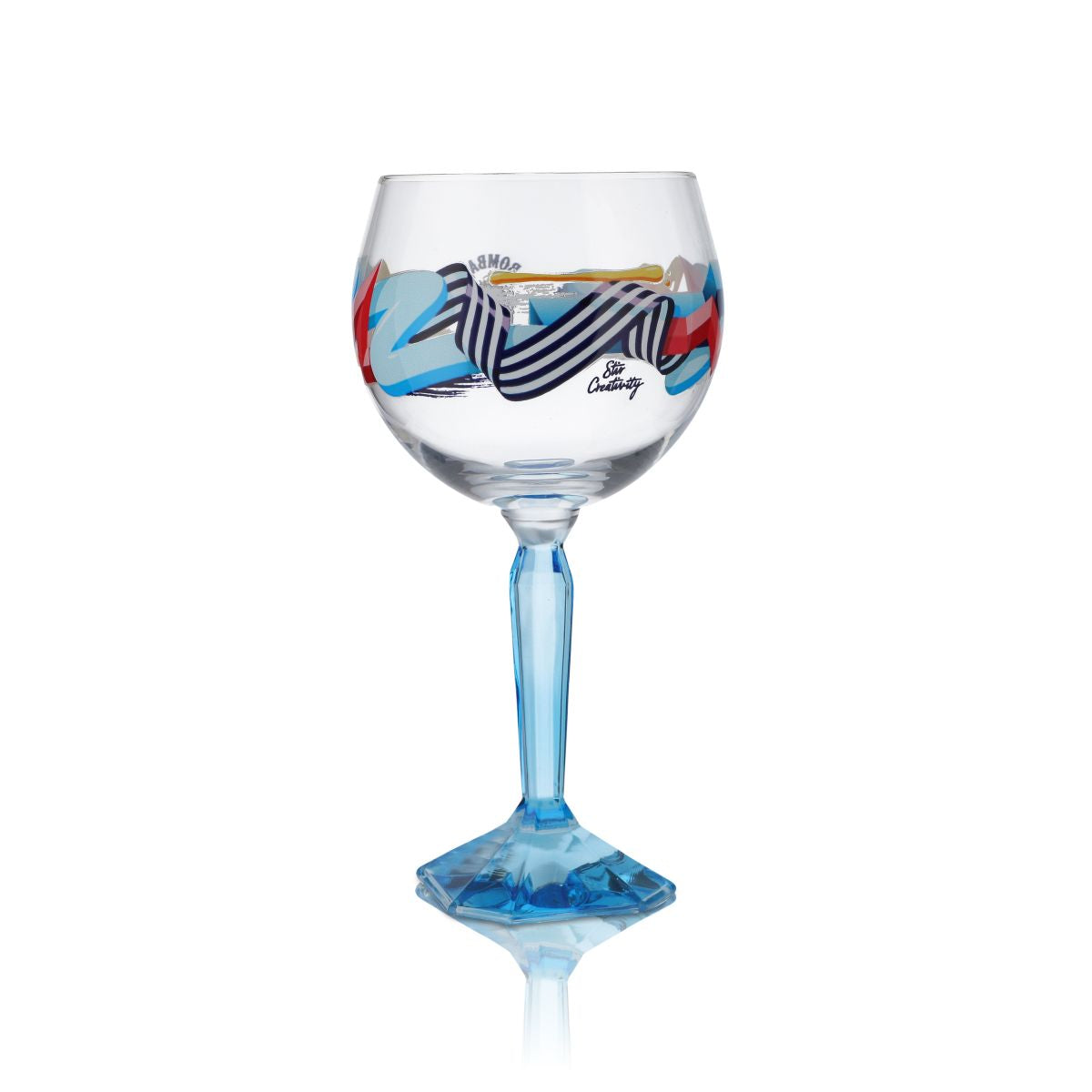 Bombay Sapphire Glas 0,48l Ballonglas Stir Creativity Sonderedition Gin Tonic – Ansicht 2