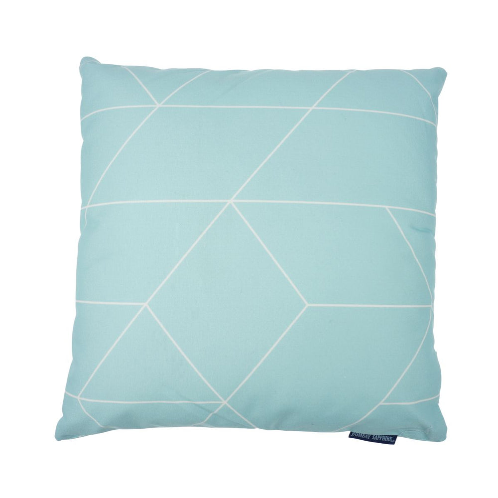 Bombay Sapphire Kissen 40x40cm Wendekissen Blau Light Outdoor Lunge Deko Sofa