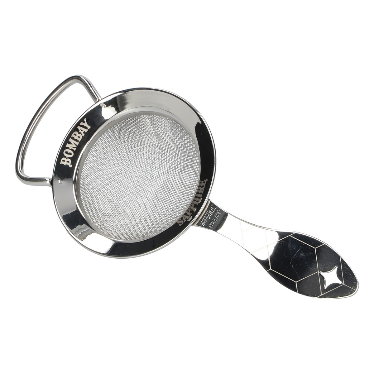 Bombay Sapphire Sieb Bonzer Barware Silber Edelstahl Barzubehör Mixology – Ansicht 4