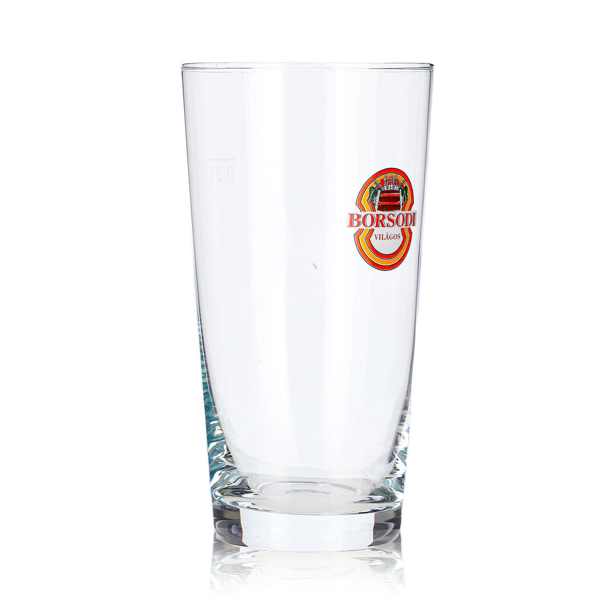 Borsodi Világos Bier Glas 0,3l Becher – Ansicht 3