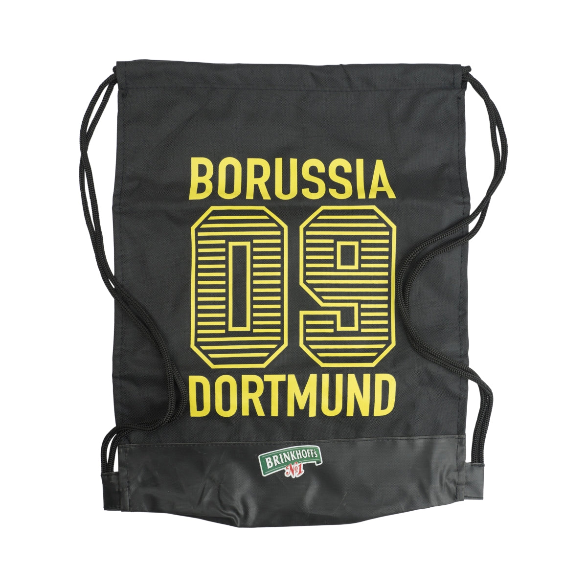 Borussia Dortmund Jutebeutel Tasche Rucksack Backpack Sportbeutel Brinkhoff BVB – Ansicht 3