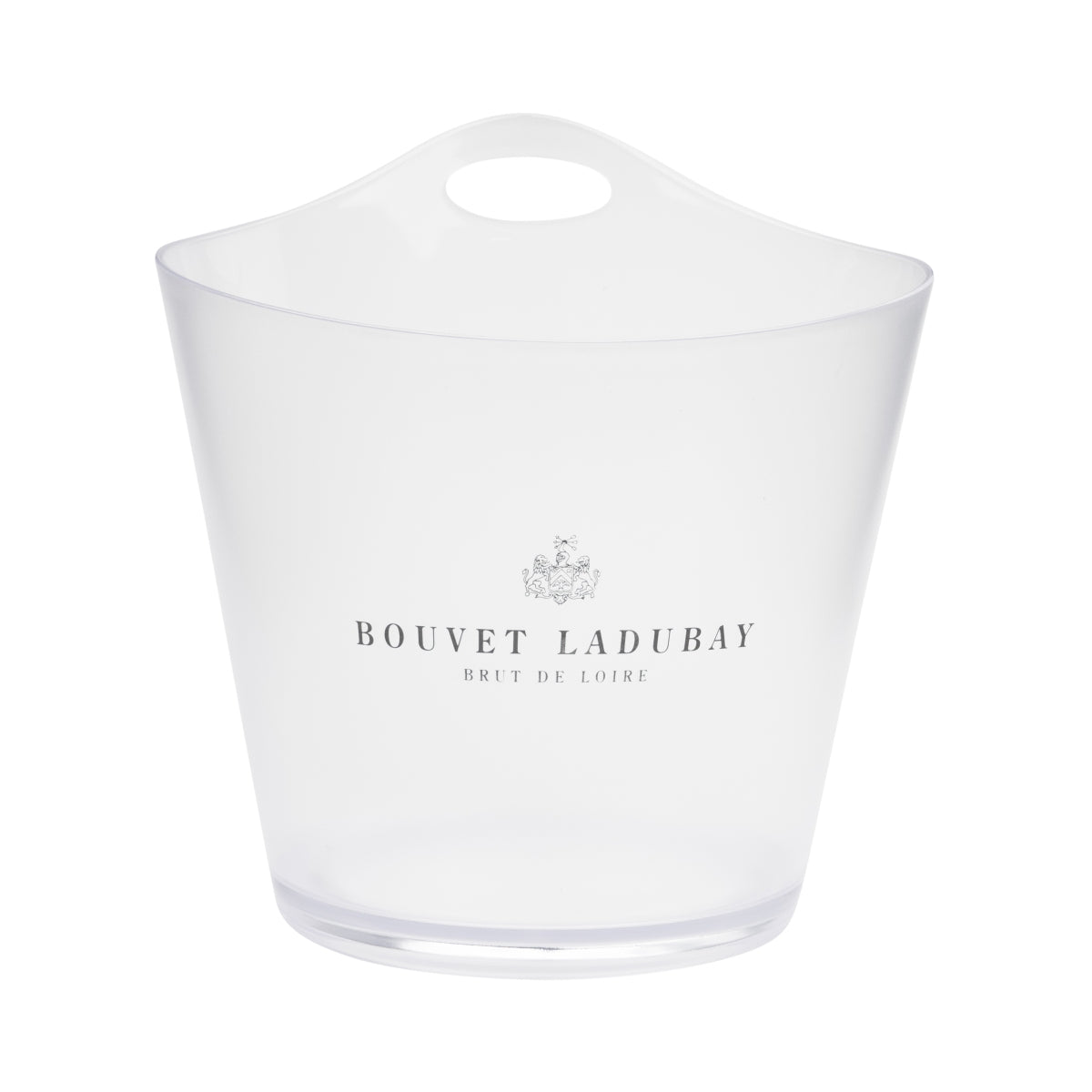 Bouvet Ladubay Wein Flaschenkühler Eiswürfelbehälter Magnum Transparent
