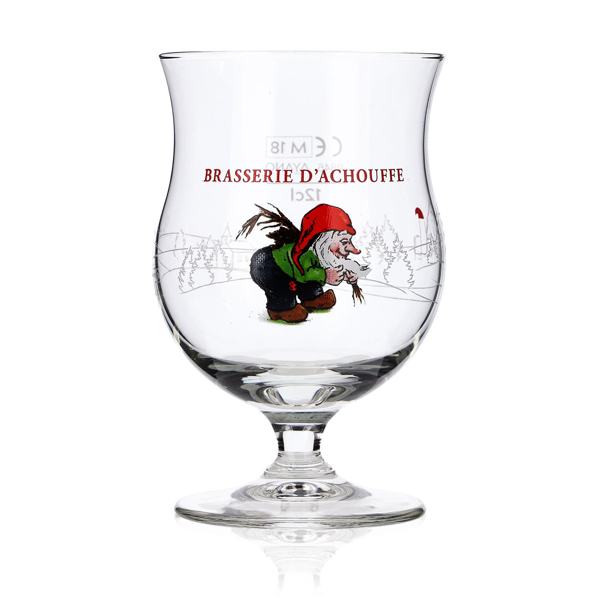 6x Brasserie D'Achouffe Bier Glas Tastingglas Empfangsglas 0,12l Pokal "Zwerg" – Ansicht 2
