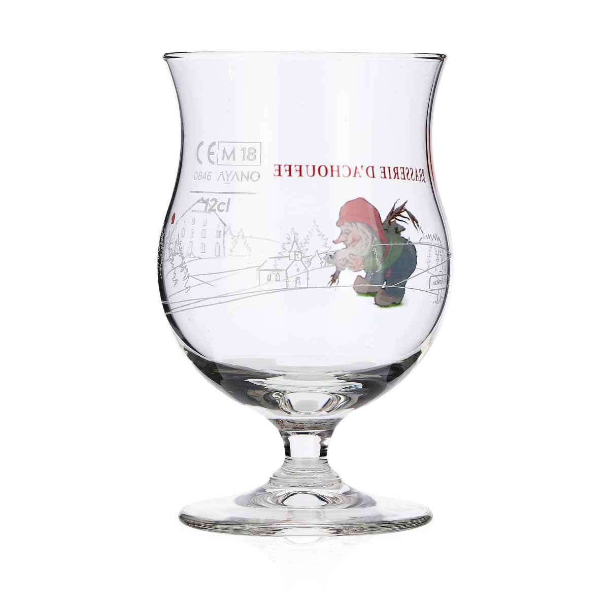 6x Brasserie D'Achouffe Bier Glas Tastingglas Empfangsglas 0,12l Pokal "Zwerg" – Ansicht 4