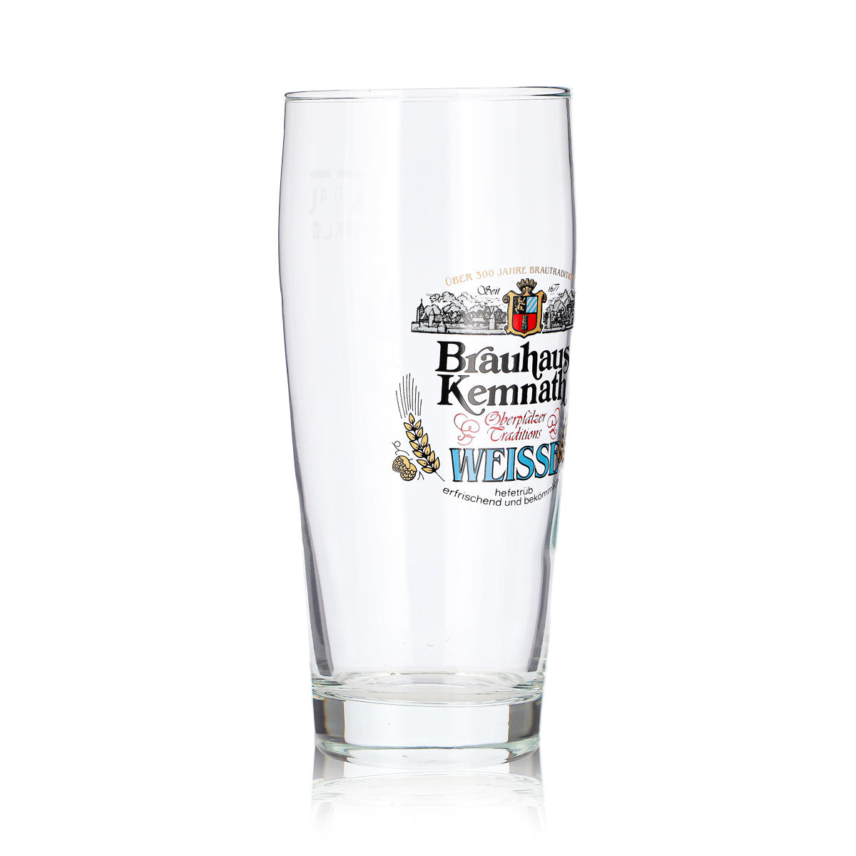 Brauhaus Kemnath Bier Glas 0,4l Becher Weisse – Ansicht 3