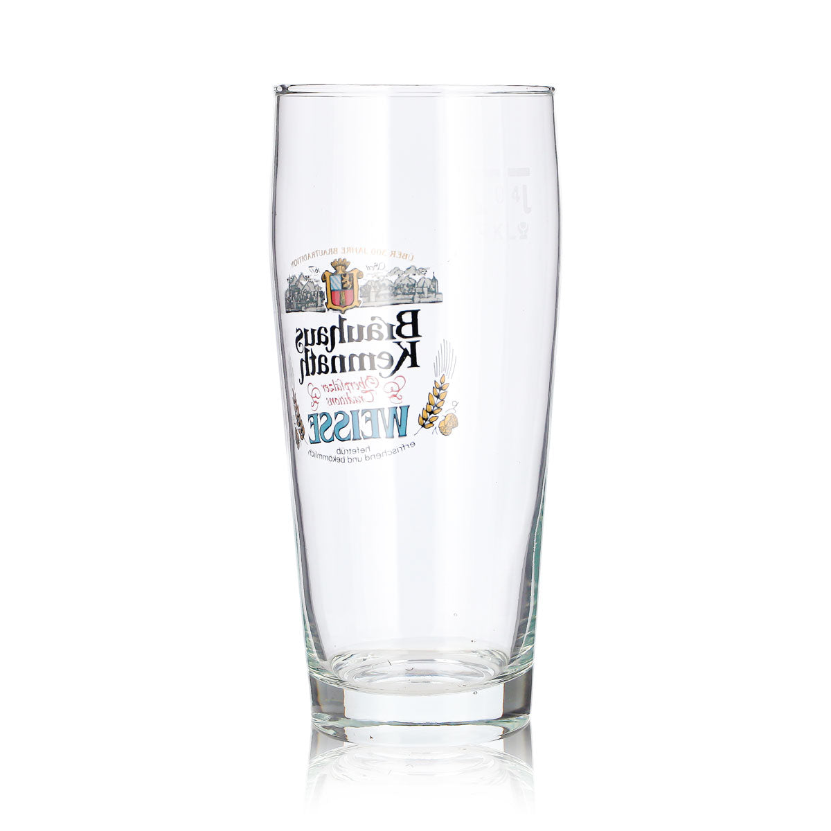 Brauhaus Kemnath Bier Glas 0,4l Becher Weisse – Ansicht 4