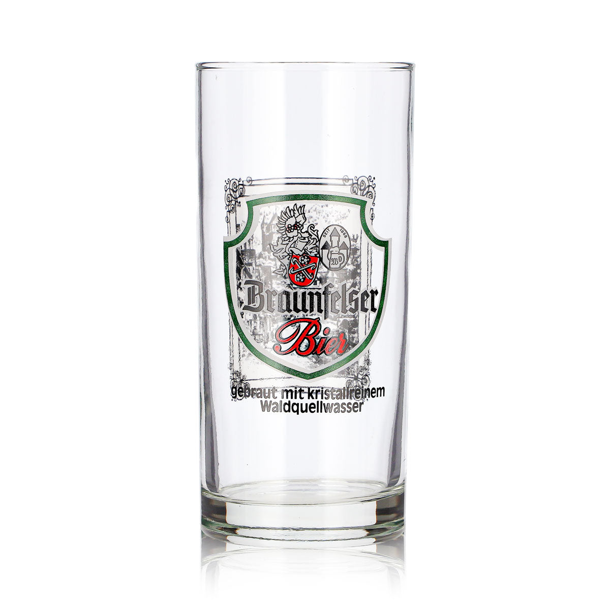 Braunfelser Bier Glas 0,3l Becher Stadt Motiv – Ansicht 2