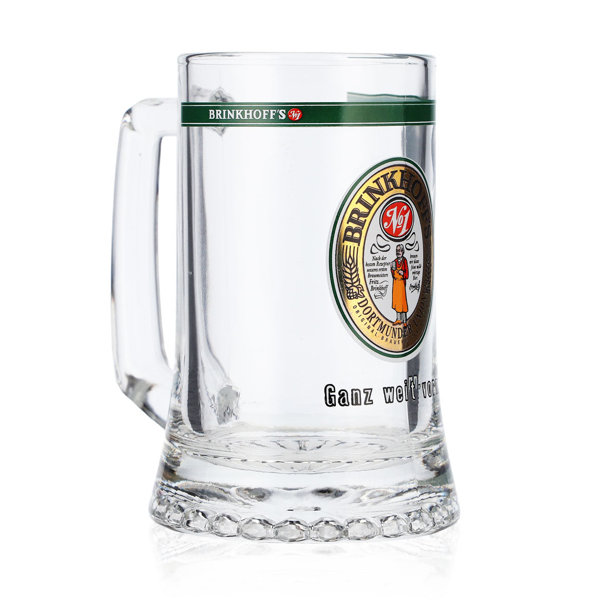 Brinkhoffs Bier Glas Gläser 0,25l Krug Bierseidel "Ganz weit vorn" – Ansicht 2