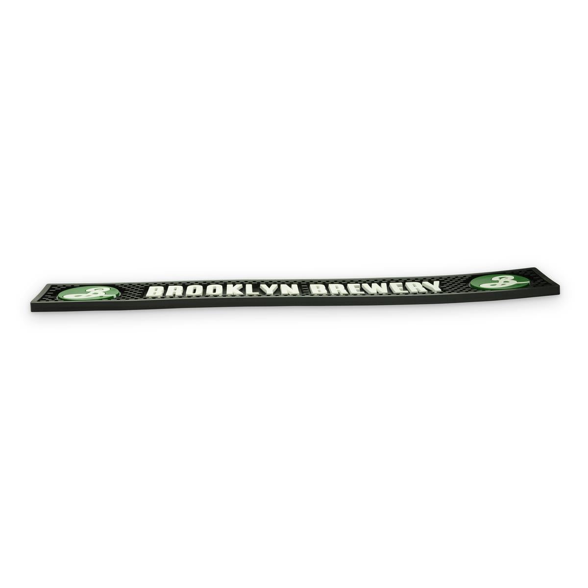 Brooklyn Brewery Bier Barmatte Abtropfmatte Barzubehör schwarz einfaches Logo 60 x 9,5 cm – Ansicht 3