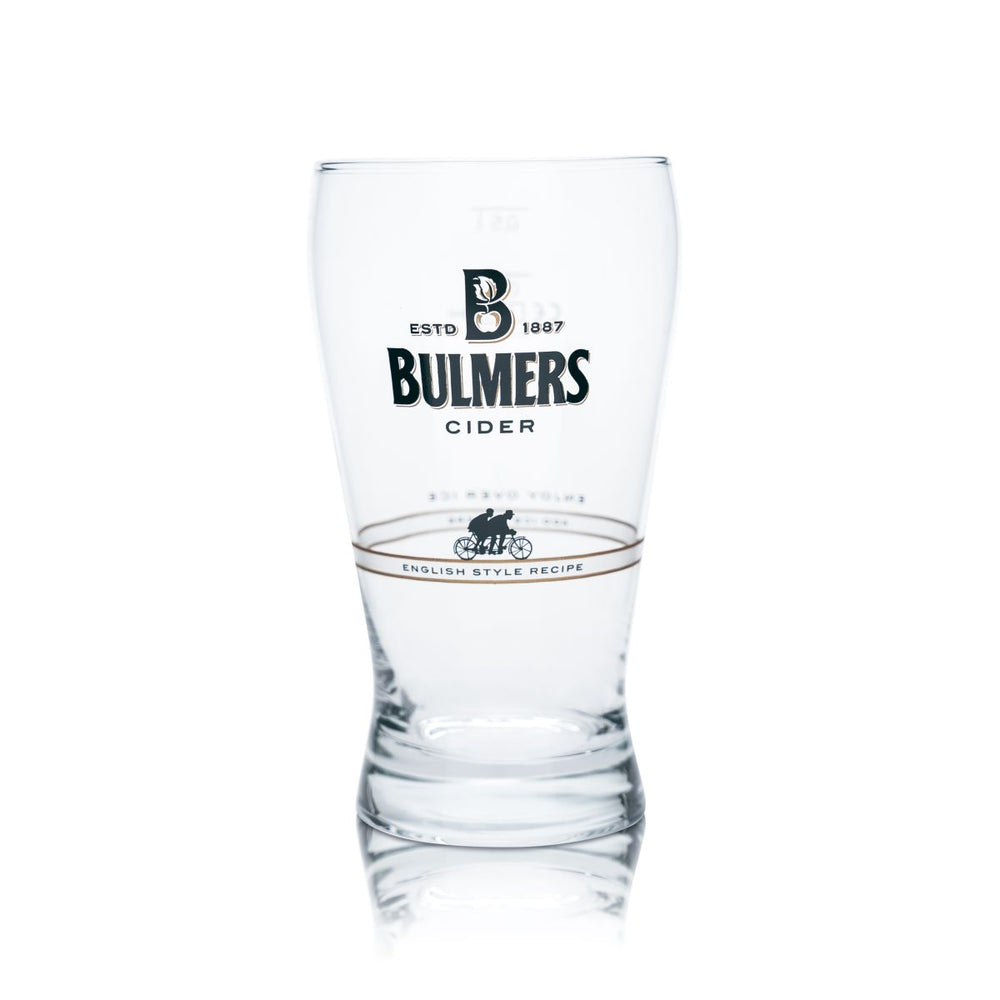 Bulmers Cider Bierglas 0,5l Pintglas Willi Becher Irish Brewery Original Gläser