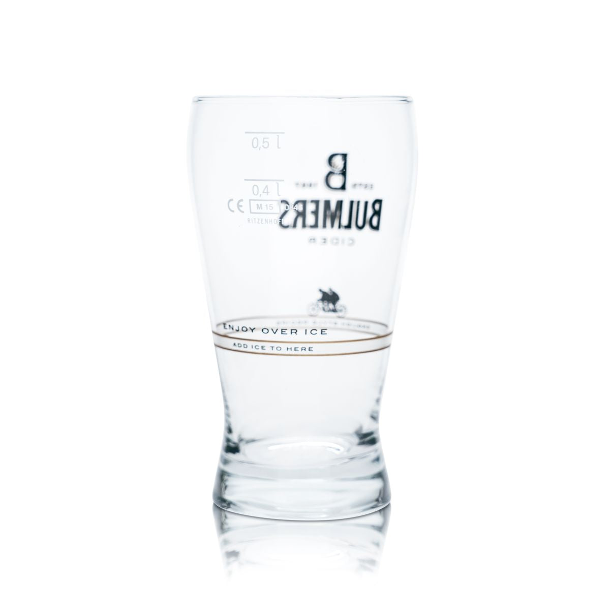 Bulmers Cider Bierglas 0,5l Pintglas Willi Becher Irish Brewery Original Gläser – Ansicht 2