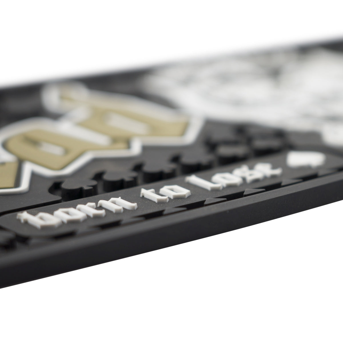 Camerons Bier Barmatte 50x16 Schwarz Motörhead Gläser Abtropf Runner Gummi – Ansicht 3