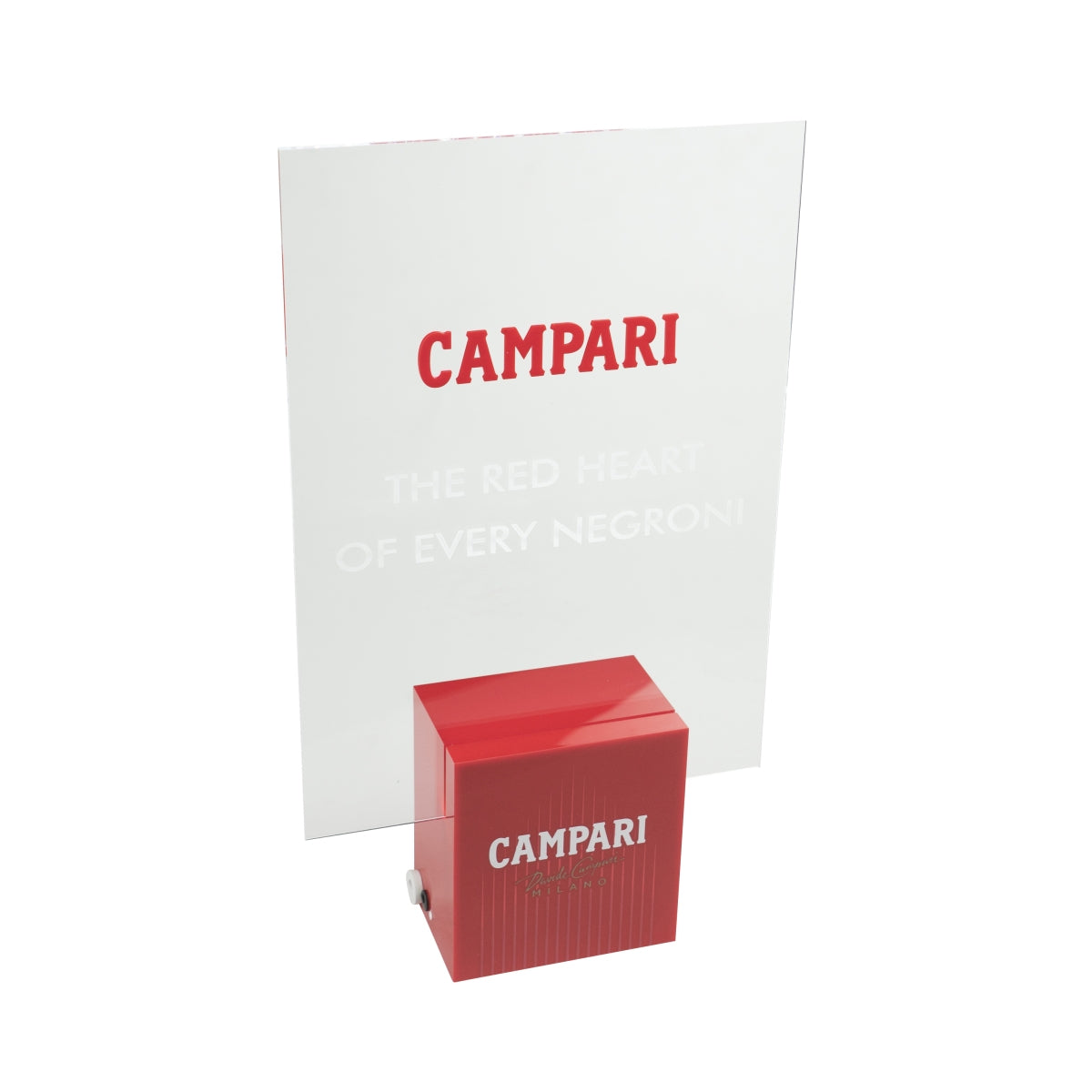 Campari Leuchtreklame LED Schild Licht Werbung Tafel Reklame Negroni Bar Rot – Ansicht 2
