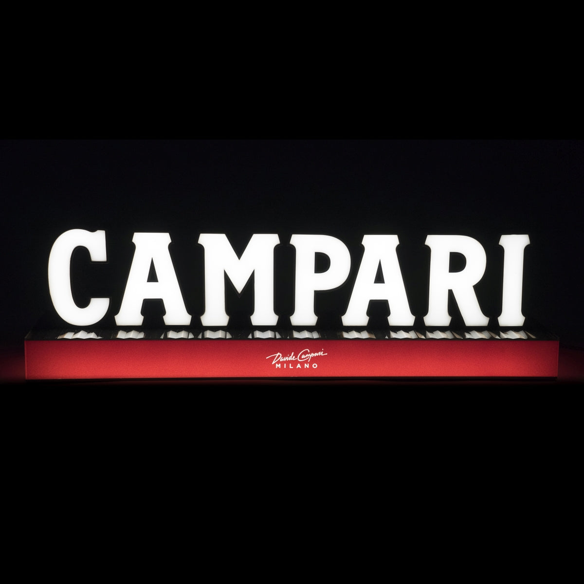 Campari Leuchtreklame Leuchtschild LED Milano Wall Sign Wand Deko Luminated – Ansicht 2