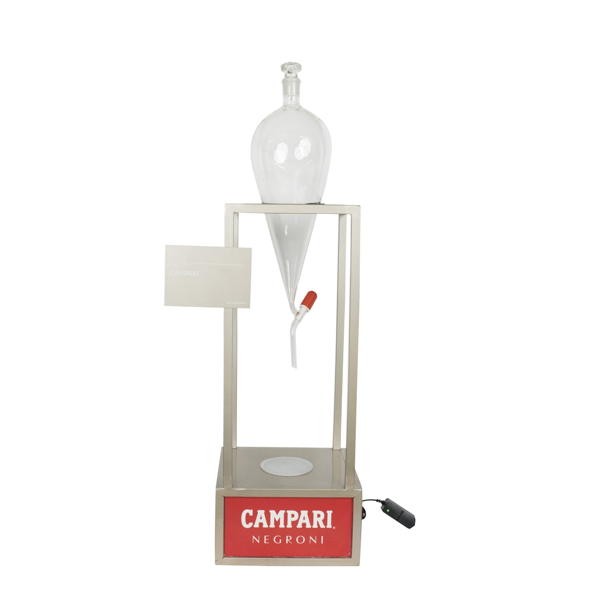 Campari Negroni Blase Ausgießer LED Karaffe Glas Pourer Glorifier Leuchtreklame – Ansicht 2