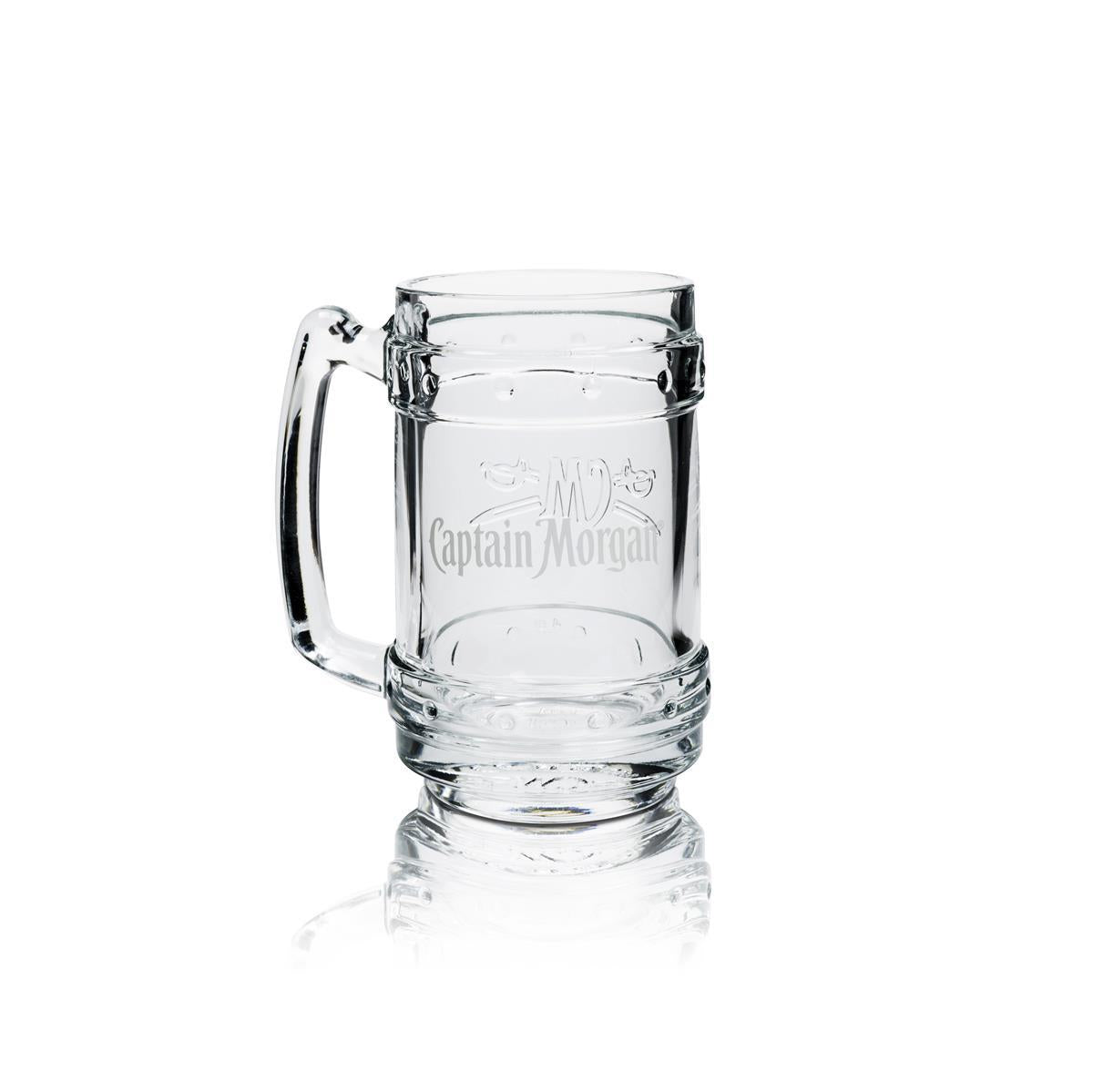 6x Captain Morgan Rum Glas Krug mit Henkel – Ansicht 2