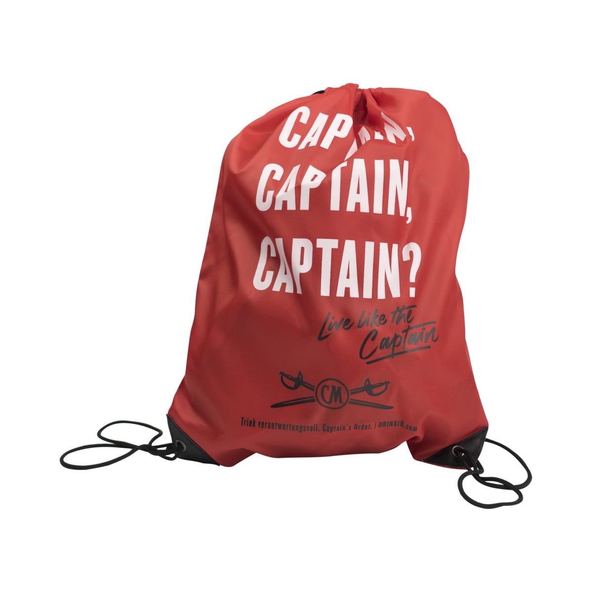 Captain Morgan Jutebeutel Tasche Rucksack Backpack Sportbeutel Strand Einkauf – Ansicht 3