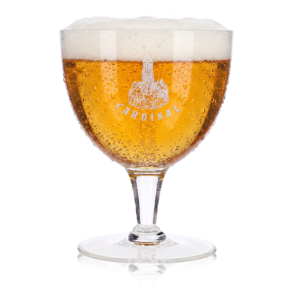 Cardinal Bier Glas 0,49l Pokal Tulpe
