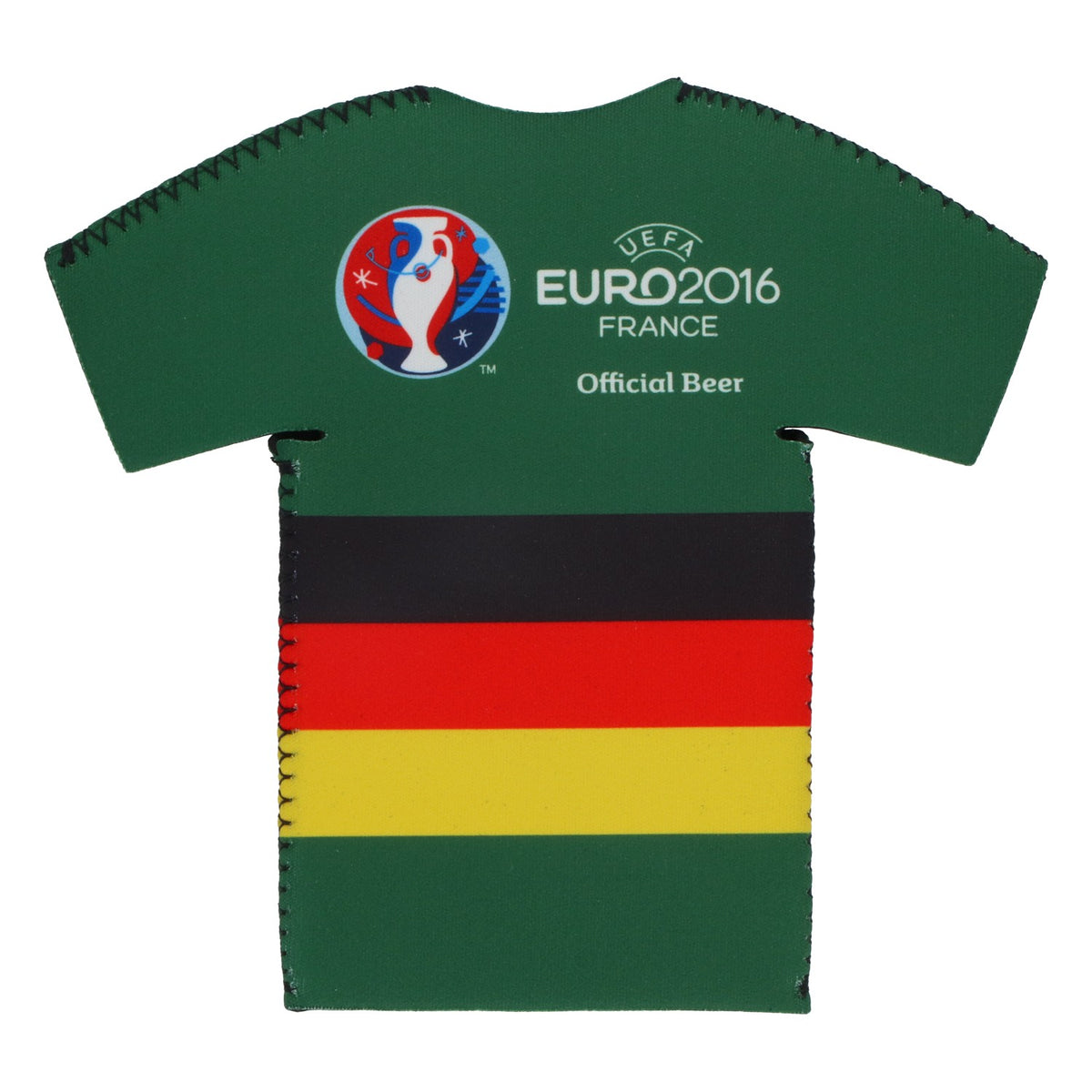 Carlsberg Bier Neopren Flaschenüberzug Kühlbeutel Euro 2016 France – Ansicht 2