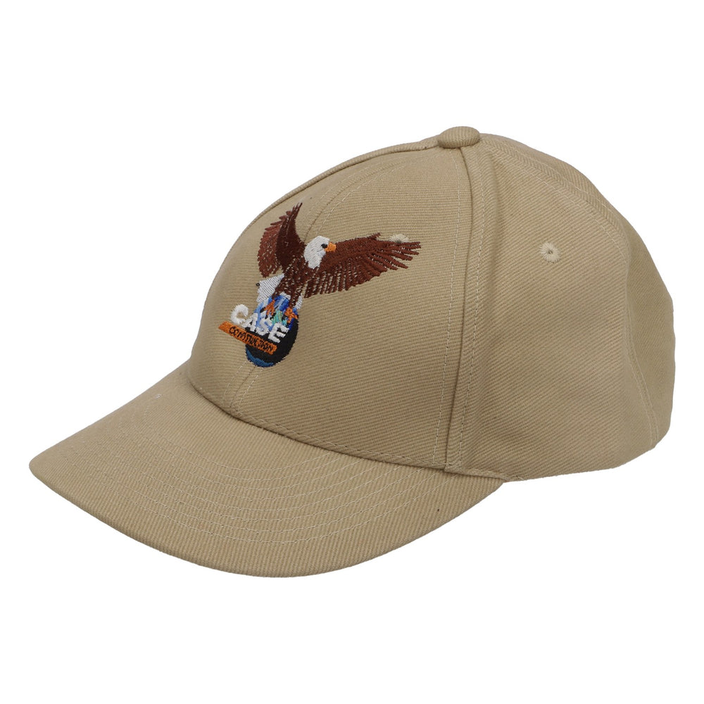 Case Construction USA Baseballcap Cap Truckercap Motiv "Adler beige