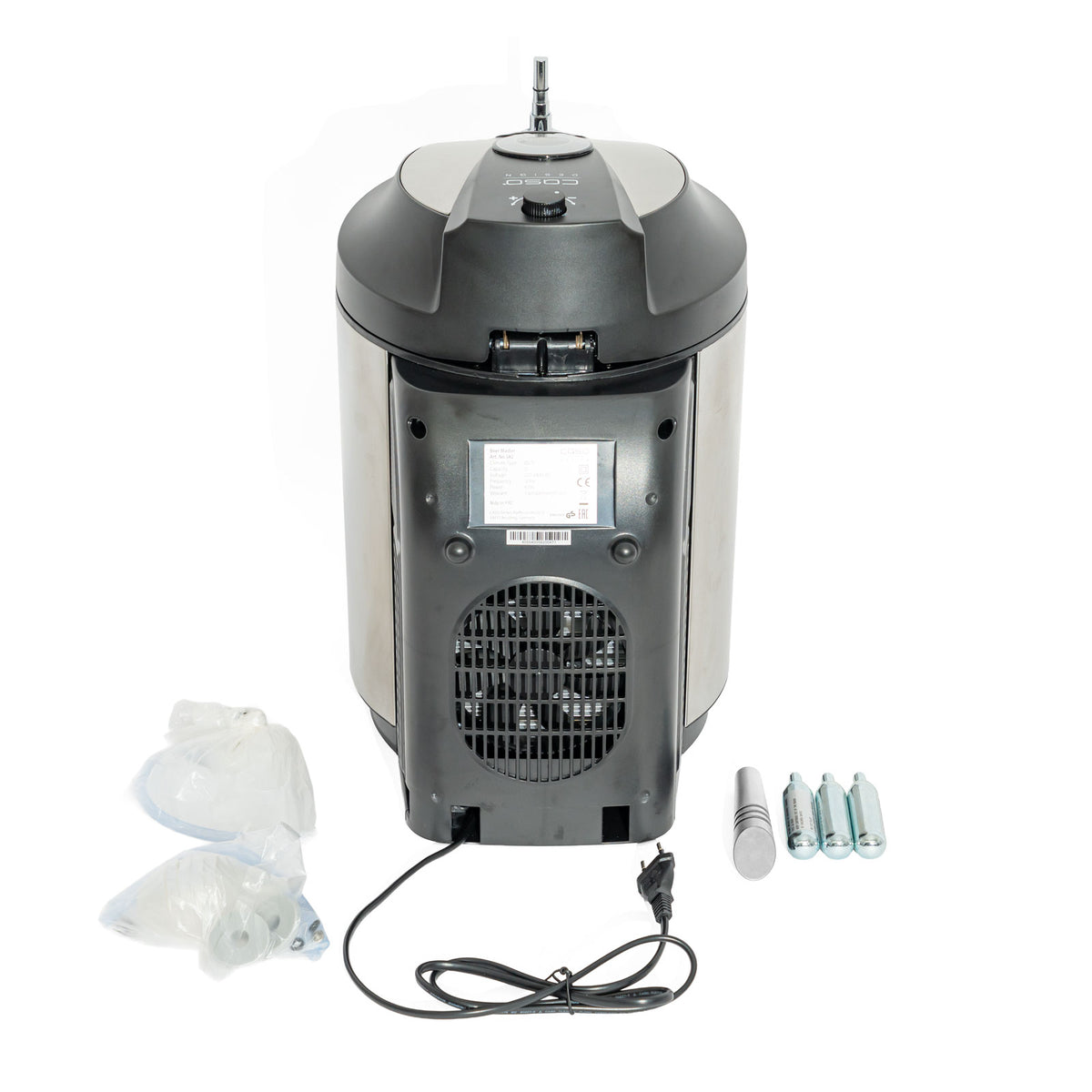 Caso Design Bierzapfanlage 5-Liter-Zapfgerät BeerMaster Dispenser – Ansicht 5