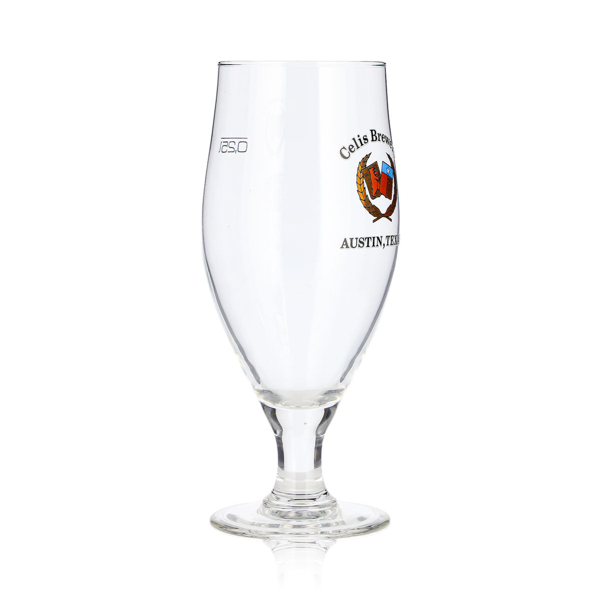 Celis Brewery Bier Glas 0,25l Pokal Austin, Texas Bronze Logo – Ansicht 2