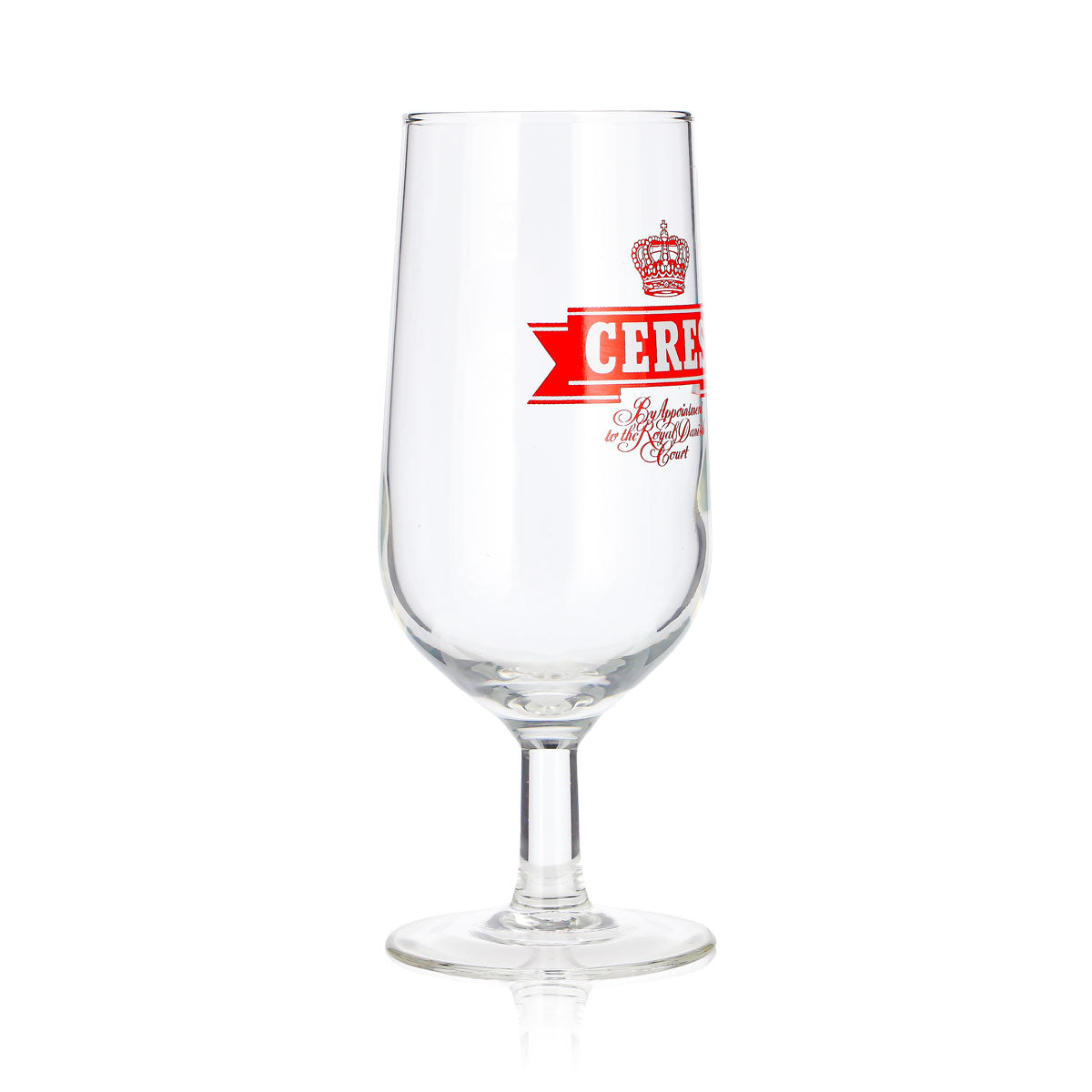 Ceres Bier Glas 0,3l Pokal rotes Logo – Ansicht 2