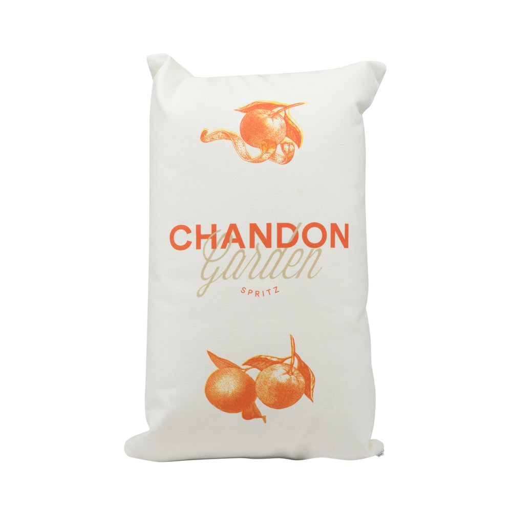 Chandon Garden Spritz Champagner Kissen 42x22 Outdoor Lounge Sofa Bar Moet